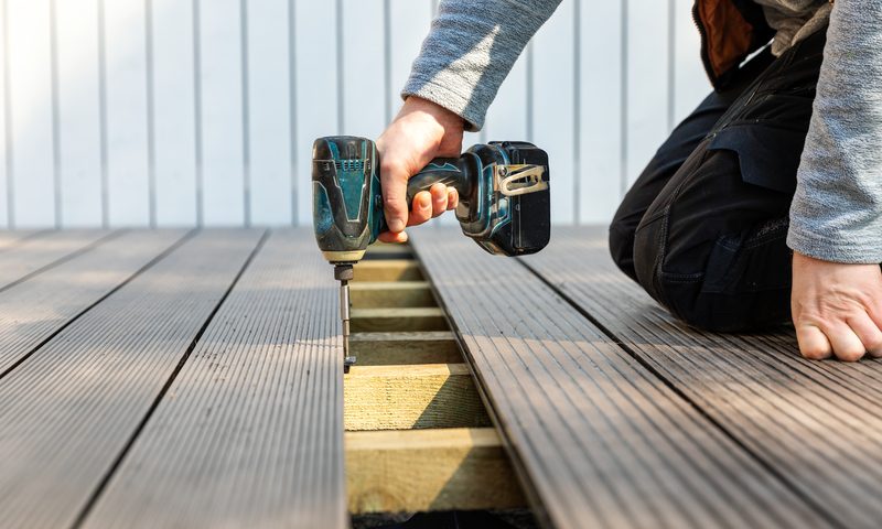 Repairing composite decking