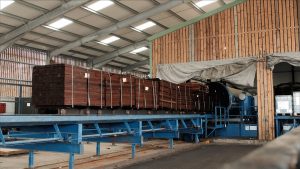 Overview of the treatment plant at Linnell Bros