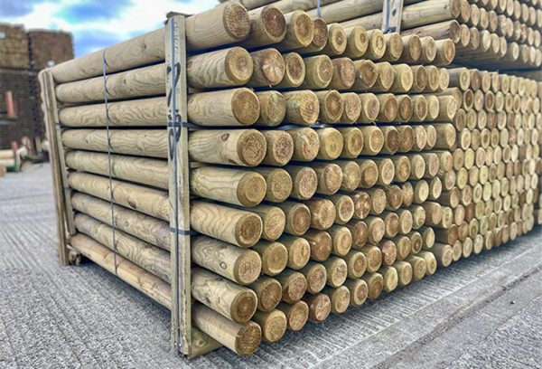 Machine Round Posts & Poles | Linnell Bros