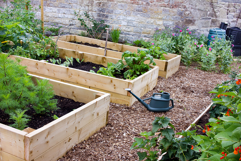 wooden sleepers in landscape design