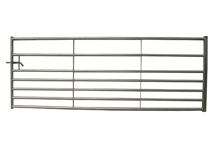 Galvanised Gates - 7 Rail