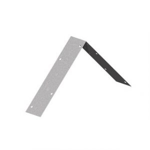 Once Bent Strap with Hole - 100mm