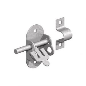 Oval Pad Bolt Galvanised