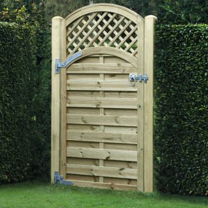 Arched Lattice Top Gate