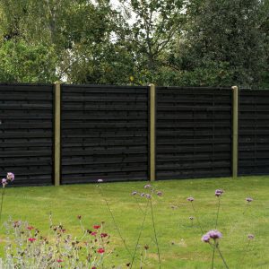 Square Horizontal Panel in Black