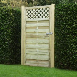 Horizontal Lattice Top Gate