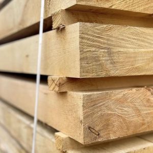 Premium Grade Oak Sleepers - 2.4m x 200x100mm