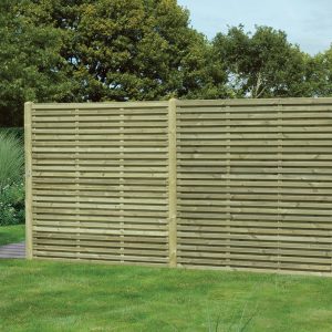 Superior Double Slatted Panel - Natural or Grey