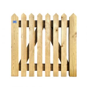Pointed Top Picket Gates
