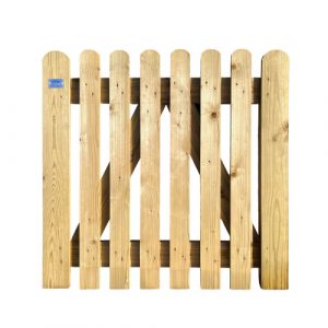 Round Top Picket Gates