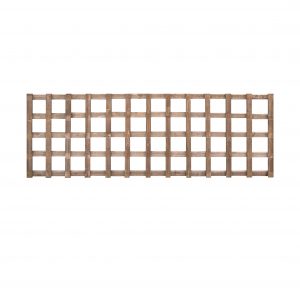 6ft x 2ft Brown Trellis Panel