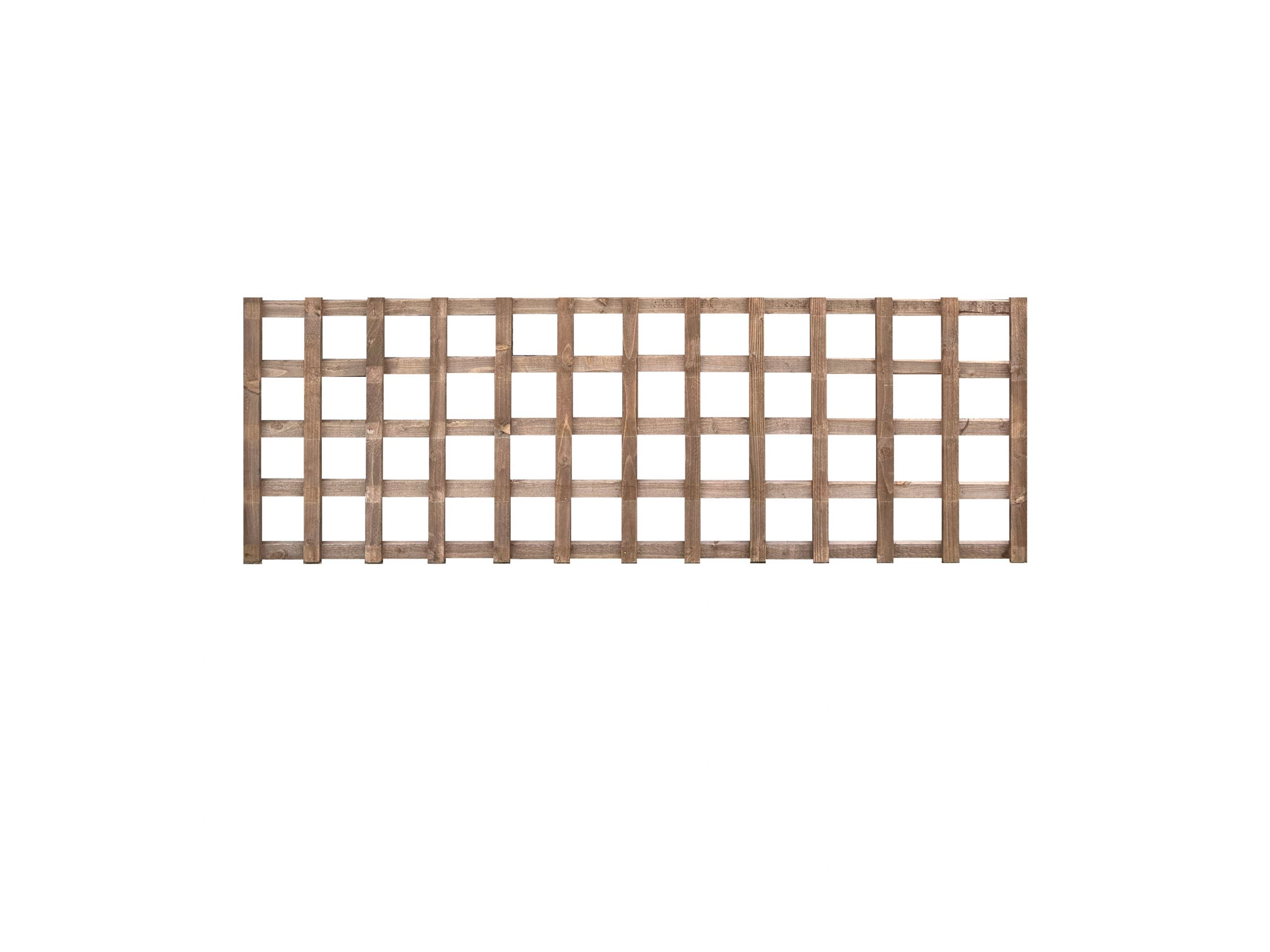 6ft x 2ft Brown Trellis Panel