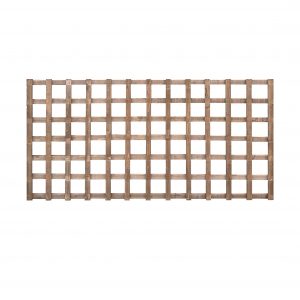 6ft x 3ft Brown Trellis Panel