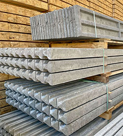 Concrete fencing supplies
