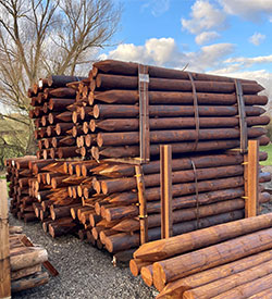 Creosoted Timber Fencing