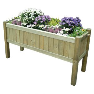 Raised Rectangular Planter