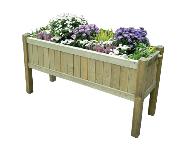 Raised Rectangular Planter