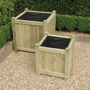 KDM Square Planters Set of 2