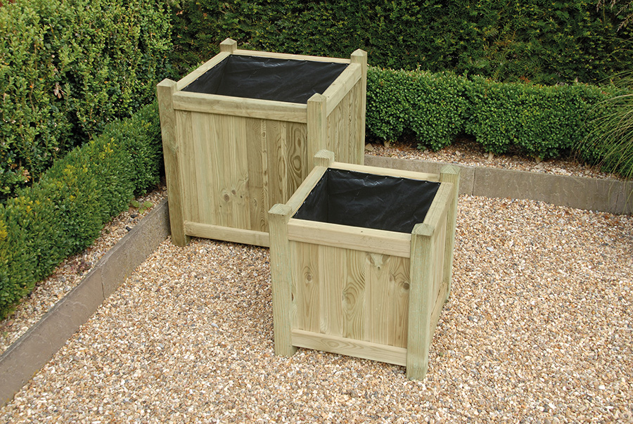 KDM Square Planters Set of 2
