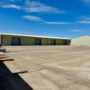 Industrial unit yard in Silverstone