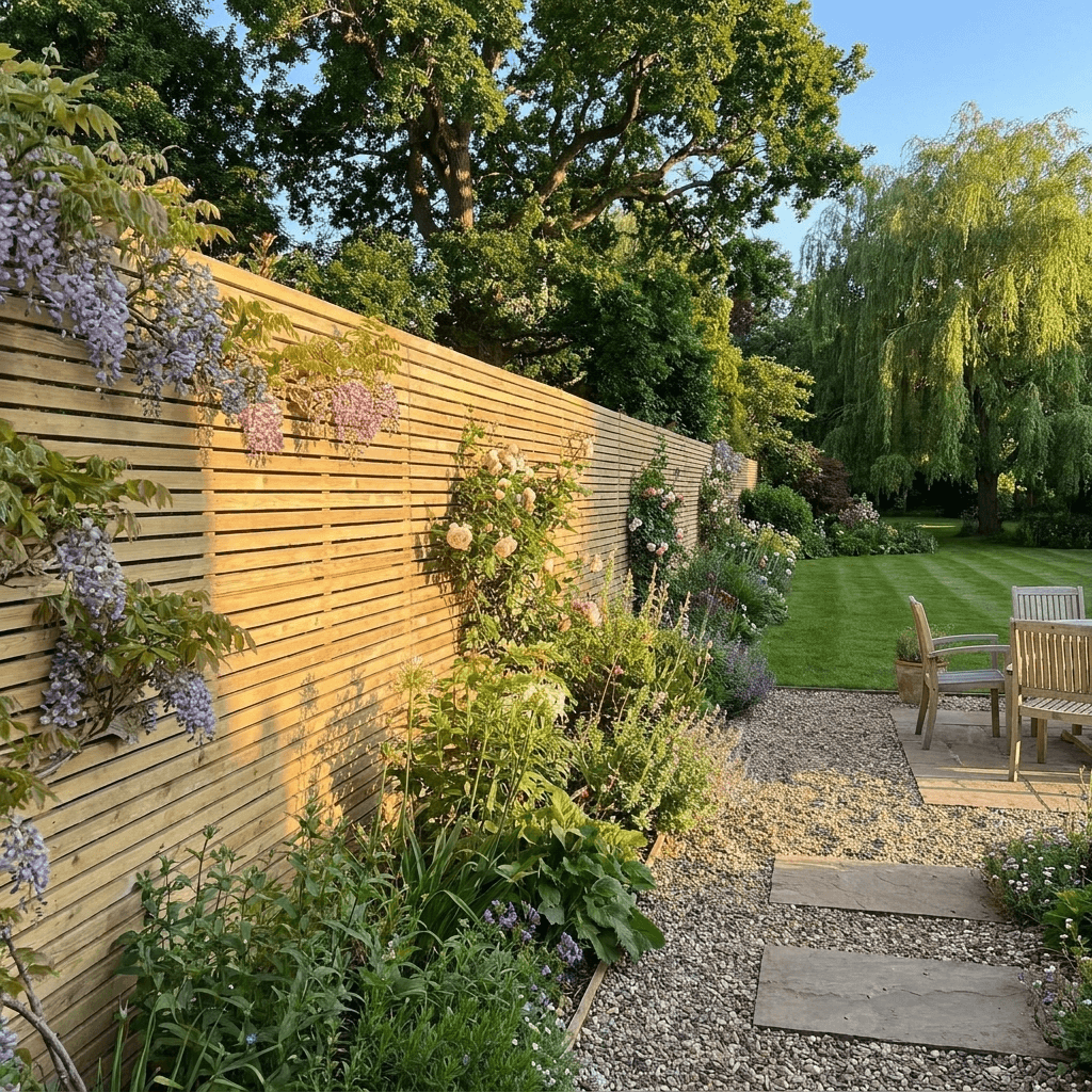 Slatted Fencing