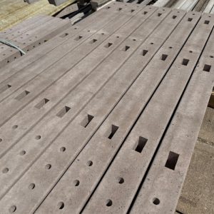 Concrete Post 3x Morticed Intermediate