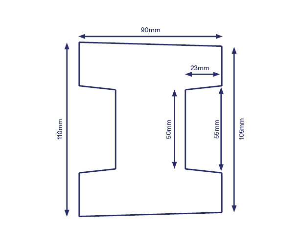 Slotted Concrete Post Intermediate - Image 4