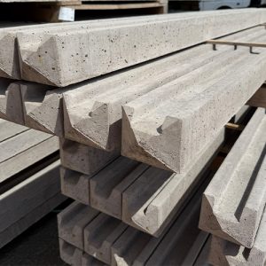Slotted Concrete End Posts