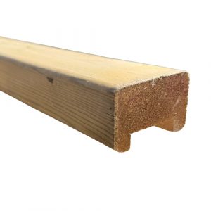 Decking Swedish Hand Rail with infill strip