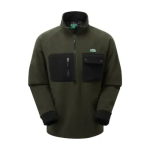 Ridgeline Igloo II Bush Shirt Olive & Black Front