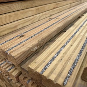 Anti slip decking