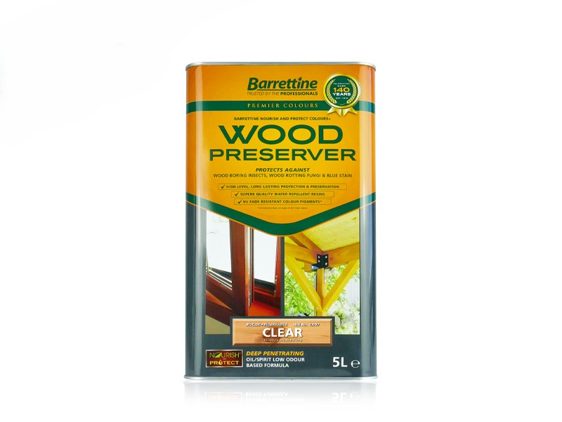 Barrettine Clear Wood Preserver - 5 litres