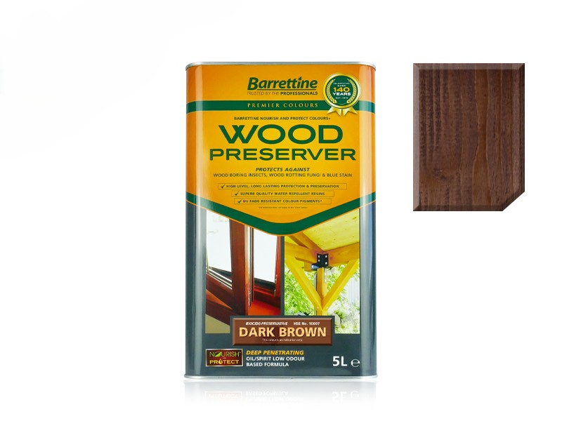 Barrettine Dark Brown Wood Preserver