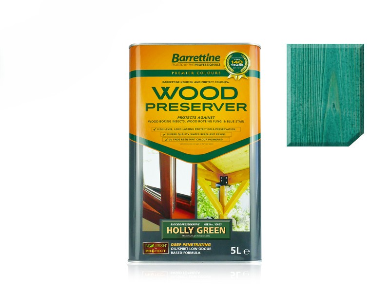 Barrettine Holly Green Wood Preserver