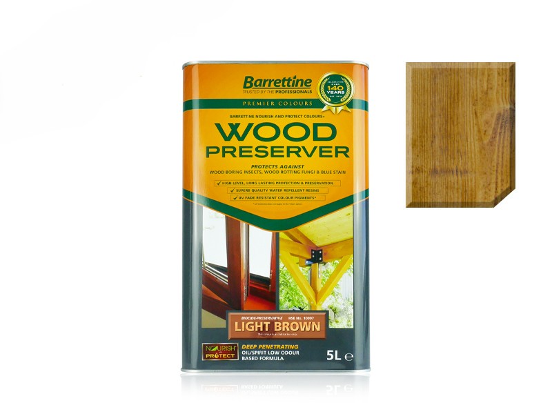 Barrettine Light Brown Wood Preserver