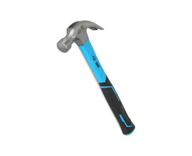 OX Trade Fiberglass Handle Claw Hammer – 20oz