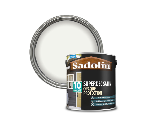 Sadolin SuperDec Super White Satin