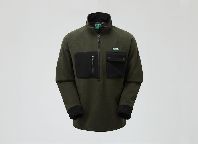 Ridgeline Igloo II Bush Shirt - Olive & Black