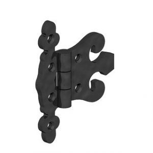 4x3" Ornamental Unequal Hinges