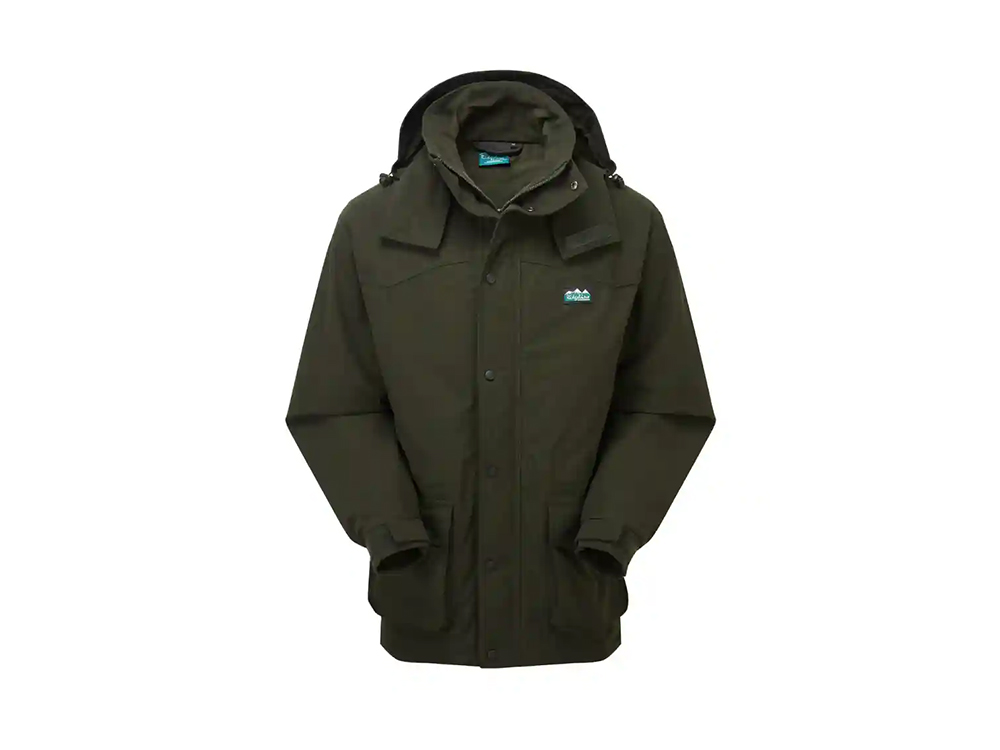 Ridgeline Mens Torrent III Jacket Deep Forest Front