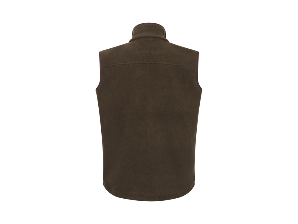 Woodhall Fleece Gilet in Green