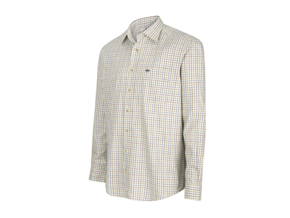 Wine/blue/green Hoggs of Fife Inverness Shirt