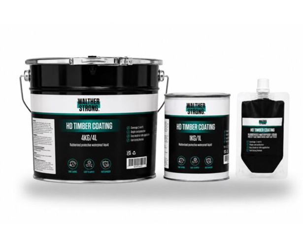 Walther Strong HD Timber Coating range