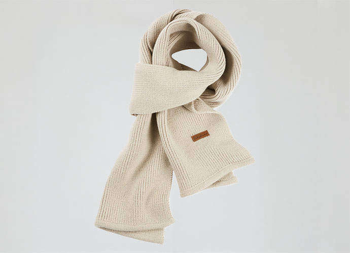 Baltic Hat and Scarf Set Sand