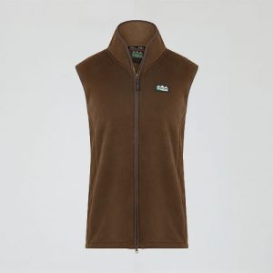 Kodiak Fleece Gilet Moody Teak 1