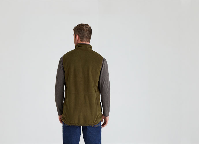 Kodiak Fleece Gilet Moody Teak