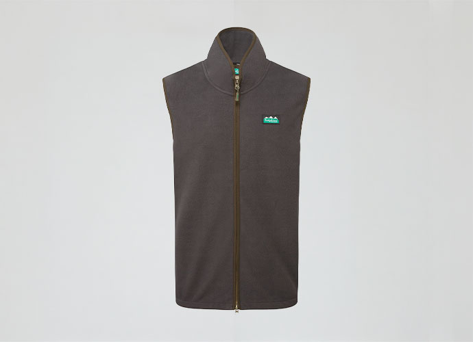 Kodiak Fleece Gilet Shale