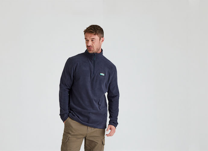 Ridgeline Narvik Fleece Navy