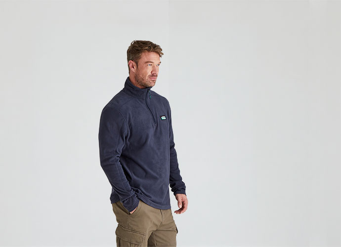 Ridgeline Narvik Fleece Navy