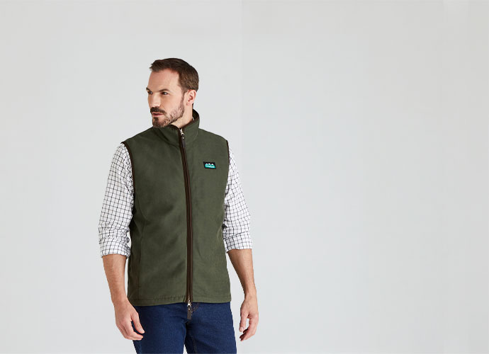 Ridgeline Monarch Gilet Forest Green